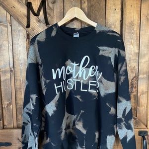 Mother Hustler Sweatshirt Acid wash Medium